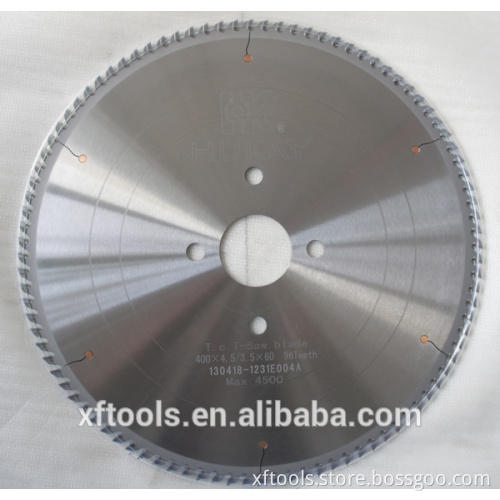Panel sizing saw blade 400mm for high speed vertical panel saw blade